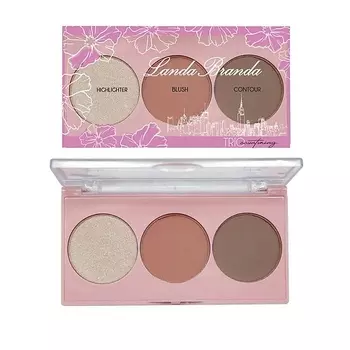 LANDA BRANDA Палетка для контуринга ТРИО