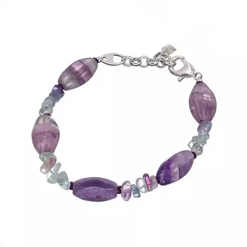LANZEROTTI Браслет Ispirazione, флюорит