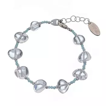 LANZEROTTI Браслет Ispirazione, хрусталь, гематит, кристаллы