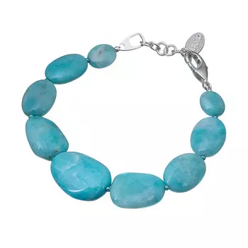 LANZEROTTI Браслет, Коллекция Atlantide, с амазонитом