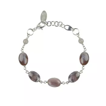 LANZEROTTI Браслет с агатом