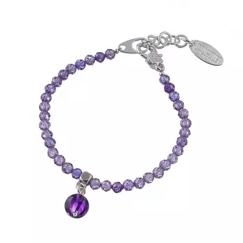 LANZEROTTI Браслет, Monroe, с аметистом
