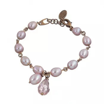 LANZEROTTI Браслет, Pesca, с жемчугом и кристаллом