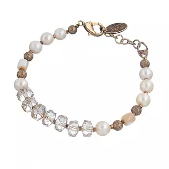 LANZEROTTI Браслет, Pesca, жемчуг, перламутр, кристаллы