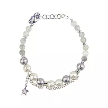 LANZEROTTI Браслет с агатом и перламутром