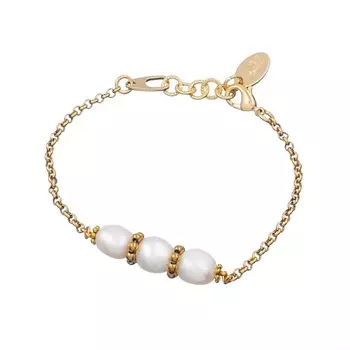 LANZEROTTI Браслет, Splendore, с жемчугом и гематитом