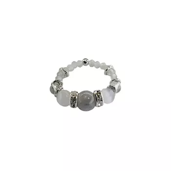 LANZEROTTI Кольцо лабрадорит, кошачий глаз, хрусталь