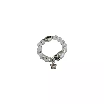 LANZEROTTI Кольцо стрейч, жемчуг, хрусталь, звезда