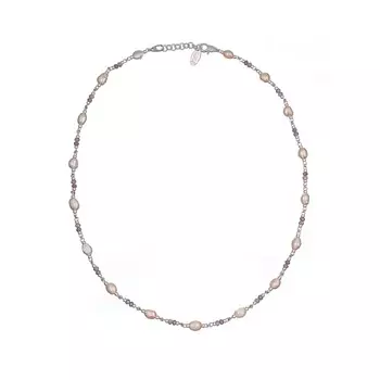 LANZEROTTI Колье Alba, с жемчугом и кристаллами