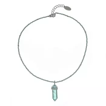 LANZEROTTI Колье Ispirazione, кварц, гематит, кристаллы