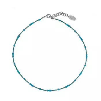 LANZEROTTI Колье, Коллекция Atlantide, с магнезитом и кристаллами