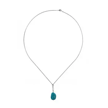 LANZEROTTI Колье, Коллекция Atlantide, с подвеской из амазонита