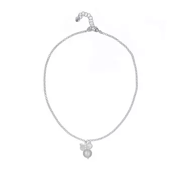 LANZEROTTI Колье Lanzerotti, Splendore, с бантом, жемчугом и кристаллом