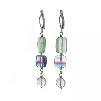 LANZEROTTI Серьги Ispirazione, флюорит