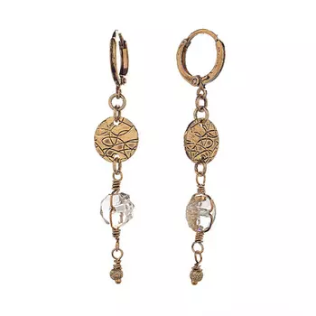 LANZEROTTI Серьги, Pesca, с кристаллом