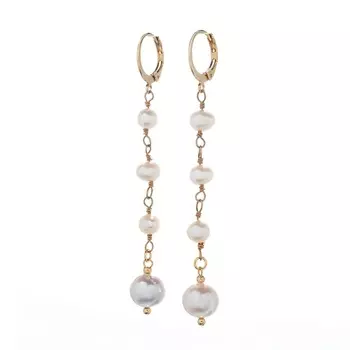 LANZEROTTI Серьги Splendore, с жемчугом