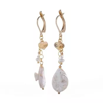 LANZEROTTI Серьги, Splendore, с жемчугом и кристаллом