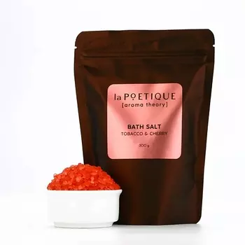LAPOETIQUE Соль для ванны, аромат табака и вишни 300.0
