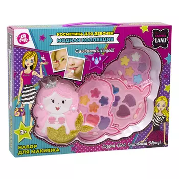 LAPULLI KIDS Набор детской декоративной косметики тени, блеск для губ