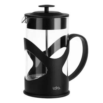 LARA Френч-пресс стеклянный для чая и кофе, заварочный 600.0