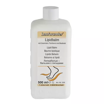 LAUFWUNDER Бальзам для ног с липидами, церамидами, пантенолом и бисабололом 500