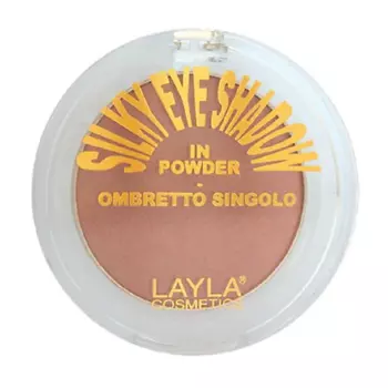 LAYLA Тени для век сатиновые Silky Eyeshadow