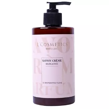 LCOSMETICS Крем-мыло Elegance с экстрактом пиона 450