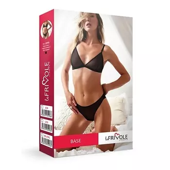 LE FRIVOLE Базовый комплект из мягкого бюстгалтера и трусиков бразилиано Base
