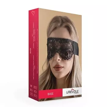 LE FRIVOLE Кружевная маска с ресничками Base
