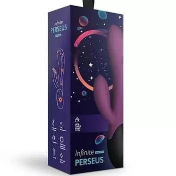 LE FRIVOLE Нагреваемый вибратор с клиторальным отростком Perseus