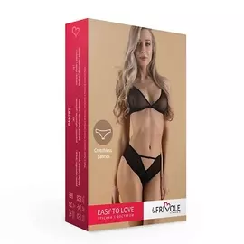 LE FRIVOLE Пикантные трусики с доступом с широким вырезом сзади Easy to love