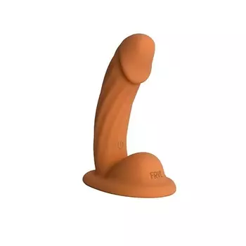 LE FRIVOLE Тактильный вибратор Mikki из премиум жидкого силикона с двойной стимуляцией и присоской