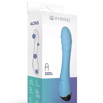 LE FRIVOLE Вибратор Altas, цвет небесно-голубой (SOLAR)