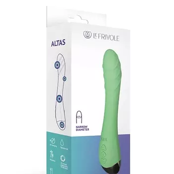LE FRIVOLE Вибратор Altas, цвет салатовый (SOLAR)