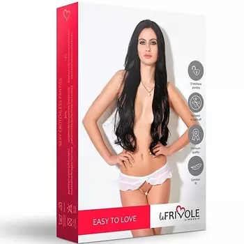 LE FRIVOLE Завлекающие трусики с доступом и нежной юбочкой Easy to love