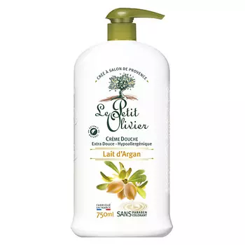 LE PETIT OLIVIER Гель для душа Молочко Арганы Lait d'Argan Crme Douche