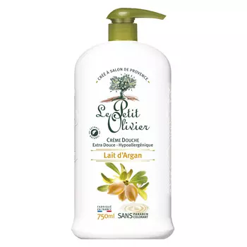 LE PETIT OLIVIER Гель для душа Молочко Арганы Lait d'Argan Crme Douche
