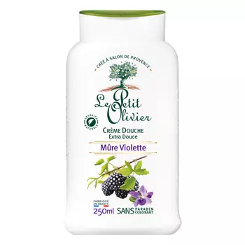 LE PETIT OLIVIER Крем для душа нежный Ежевика-Фиалка Mure Violette Crme Douche