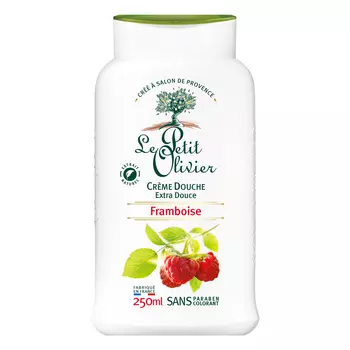 LE PETIT OLIVIER Крем для душа нежный Малина Framboise Crme Douche