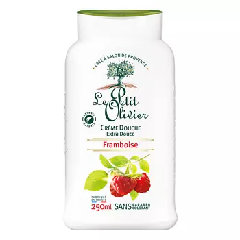 LE PETIT OLIVIER Крем для душа нежный Малина Framboise Crme Douche