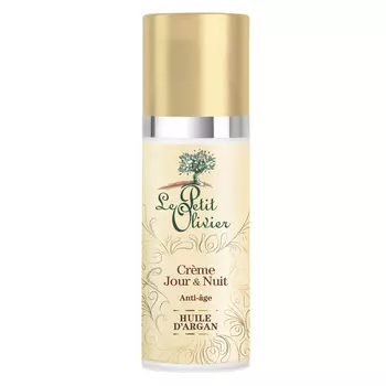 LE PETIT OLIVIER Крем для лица антивозрастной день-ночь с маслом Арганы