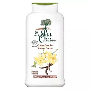 LE PETIT OLIVIER Крем-гель для душа с ароматом ванили Vanilla Shower Cream