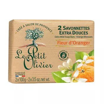 LE PETIT OLIVIER Мыло нежное Цветок апельсина Orange Blossom Soap