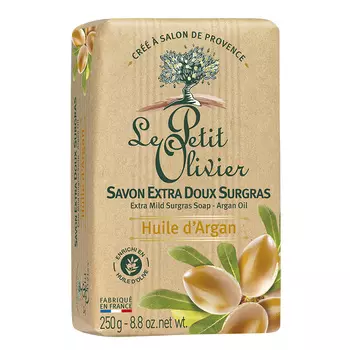 LE PETIT OLIVIER Мыло нежное питательное с маслом Аргана Huile d'Argan Soap