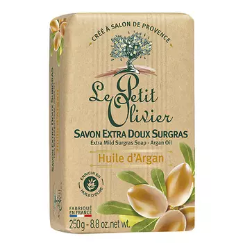 LE PETIT OLIVIER Мыло нежное питательное с маслом Аргана Huile d'Argan Soap