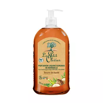 LE PETIT OLIVIER Мыло жидкое марсельское Масло Карите Beurre de Karite Soap