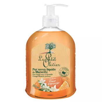 LE PETIT OLIVIER Мыло жидкое марсельское Цветок апельсина Fleur d'Oranger Liquid Soap