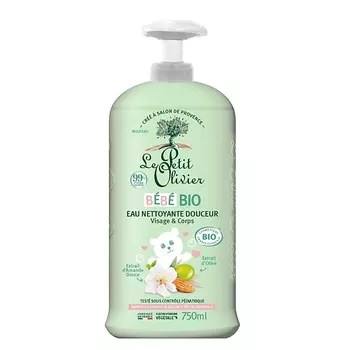 LE PETIT OLIVIER Средство очищающее детское для лица и тела Bb Bio