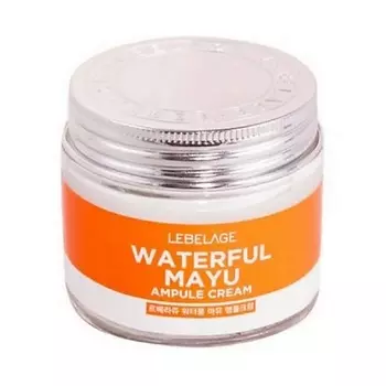 LEBELAGE Ампульный крем с лошадиным жиром WATERFUL MAYU AMPOULE CREAM 70.0