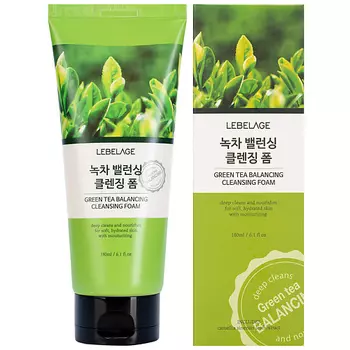 LEBELAGE Балансирующая пенка для умывания с зеленым чаем 180.0